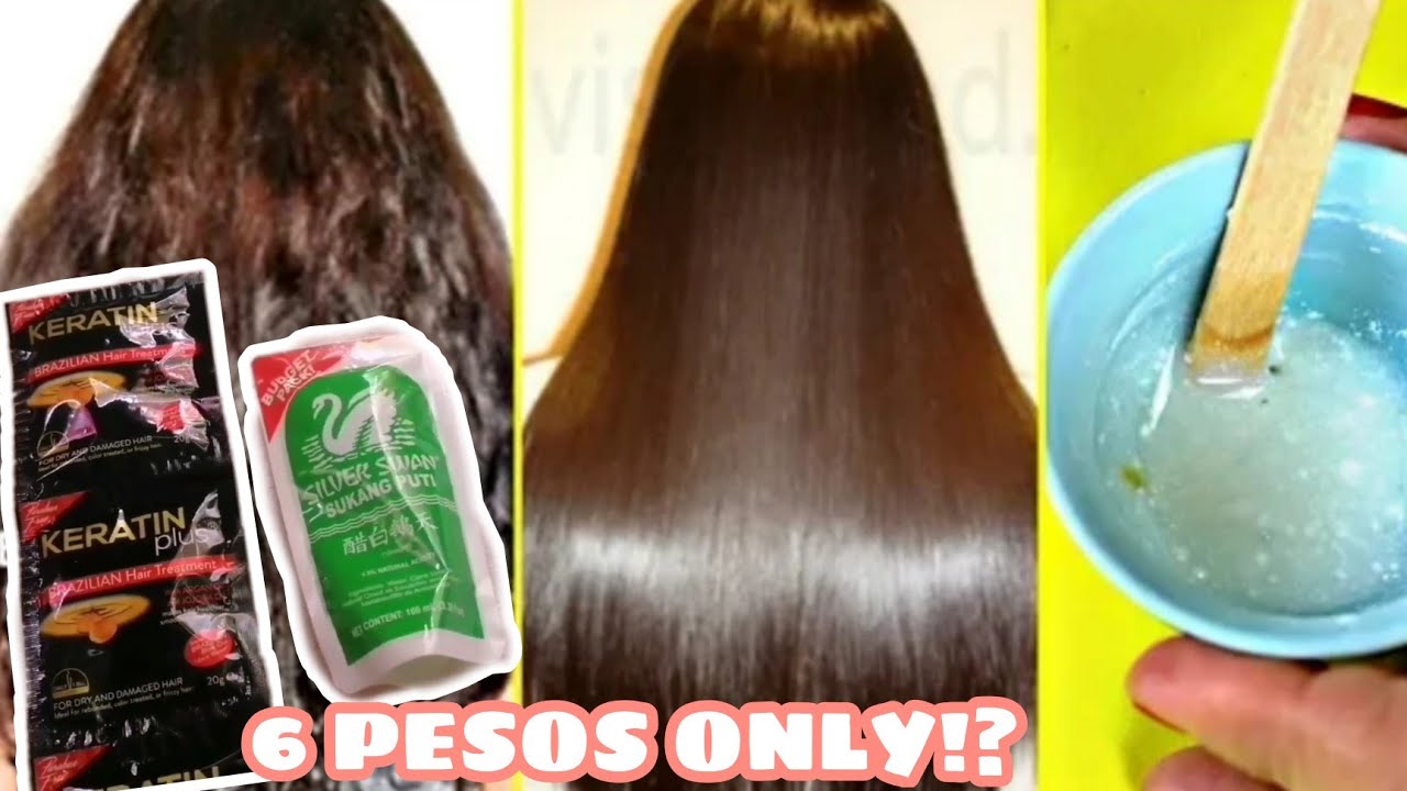 CONDITIONER+ SUKA= CONSUKA ( INSTANT REBOND?) TREATMENT/ DIY TREATMENT / Rechel Alajar