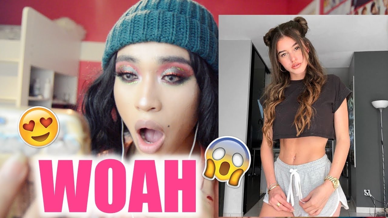 Reacting To Léa Elui Musical.ly Compilation