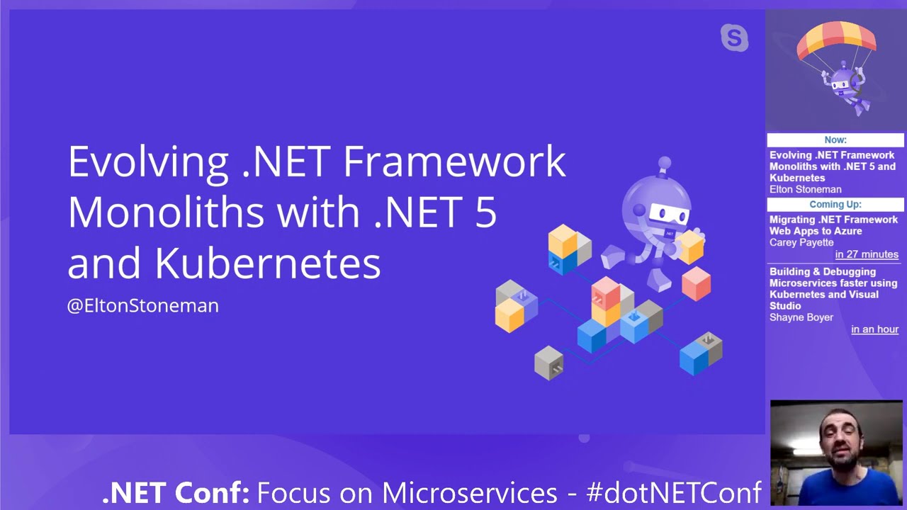 Evolving .NET Framework Monoliths with .NET 5 and Kubernetes