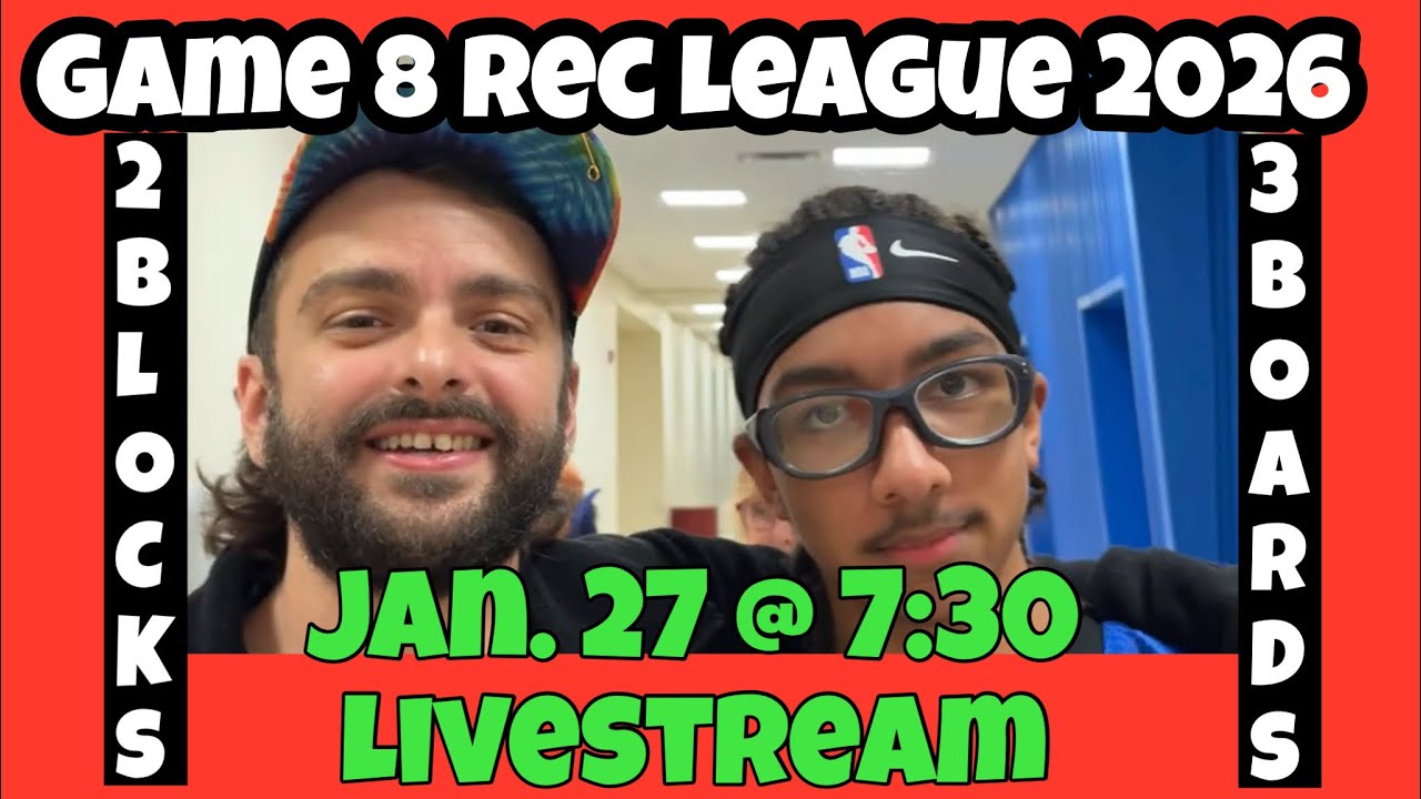 Bray Rec League Basketball Game 8 (Livestream)