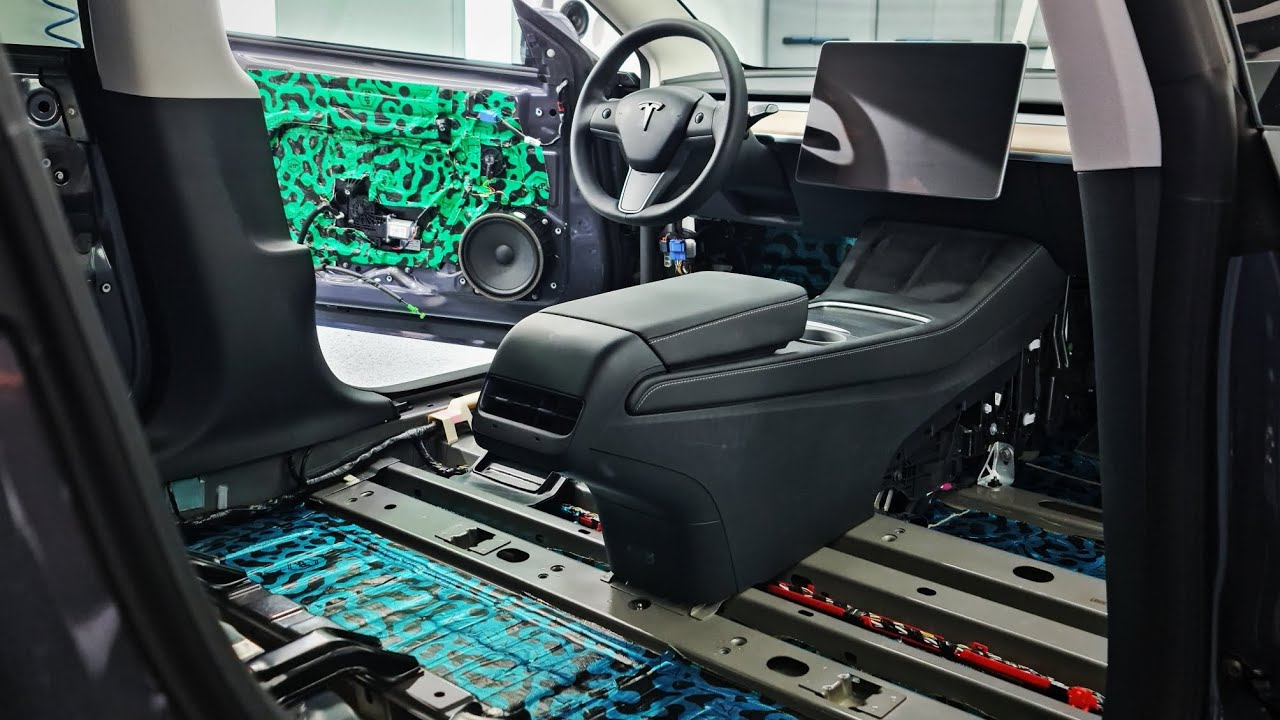 Premium Soundproofing for TESLA Model 3 - StP