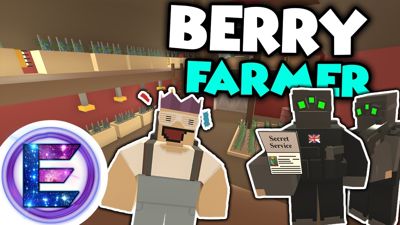 ILLEGAL Berry Farmer RP - Raided by SECRET SERVICE! - Unturned RP