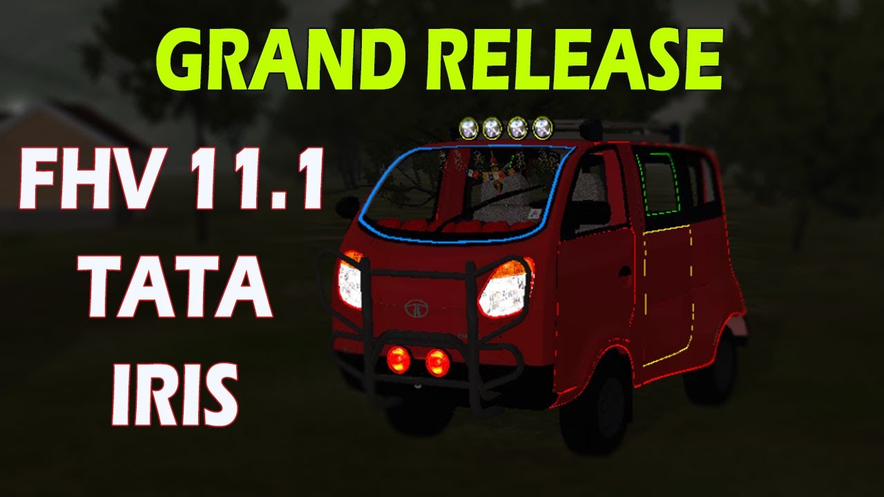 Grand Release | TATA IRIS MODIFIED | FHV 11.1 | Bus Simulator Indonesia | Free Bussid Mod | Harivids