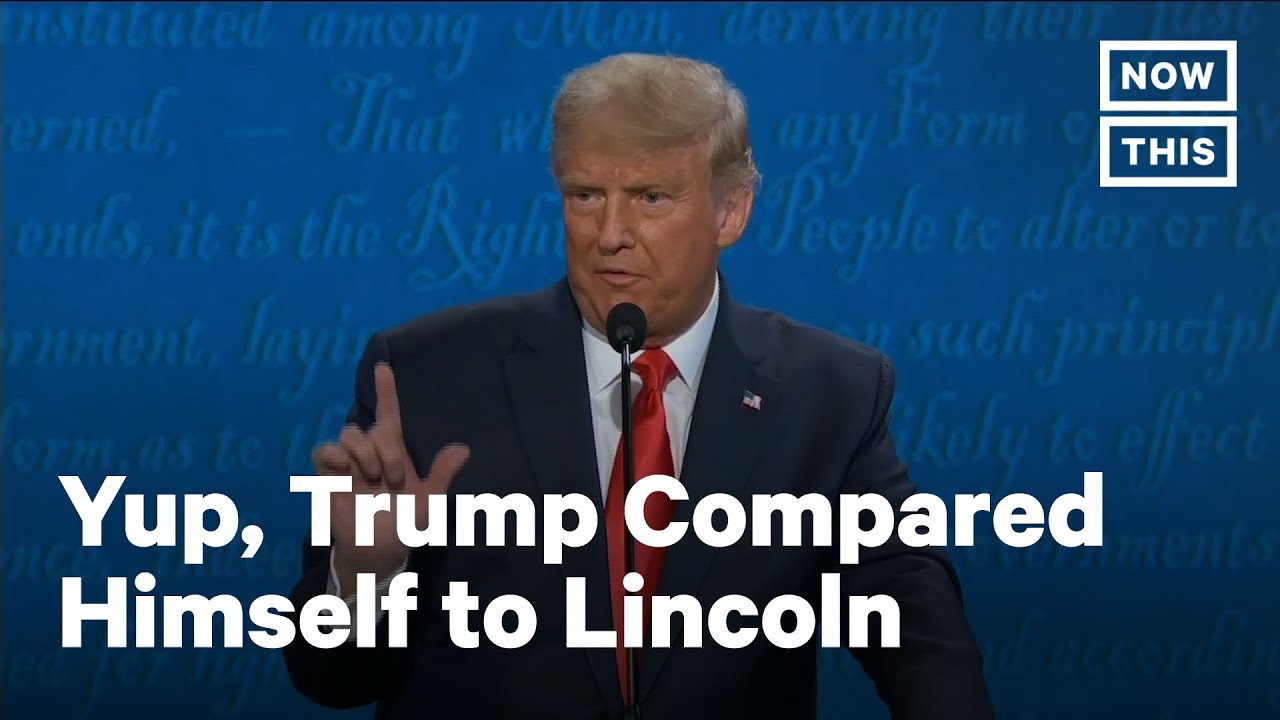 President Trump Compares Himself to Abraham Lincoln | NowThis