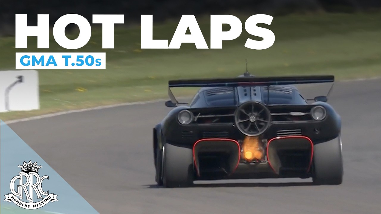 GMA T.50s absolutely flying around Goodwood | V12 naturally aspirated heaven