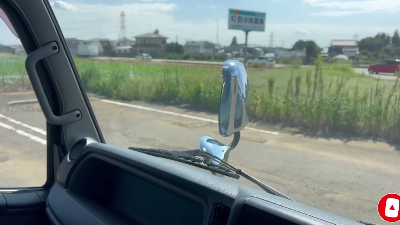 三菱ふそうキヤンターワイドロングパワーゲート付き