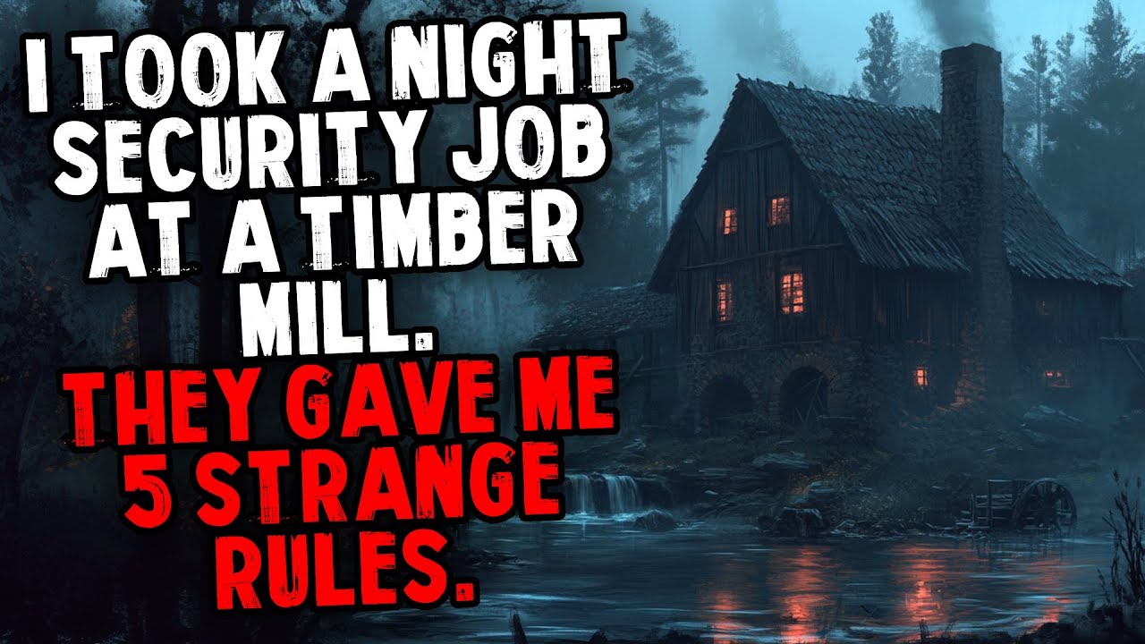 I Took a Night Security Job at a Timber Mill. They Gave Me 5 STRANGE RULES.
