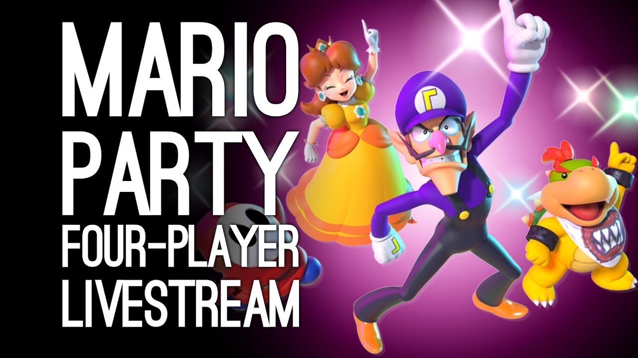 MARIO PARTY SWITCH LIVESTREAM: Outside Xtra Plays Super Mario Party LIVE @ Server