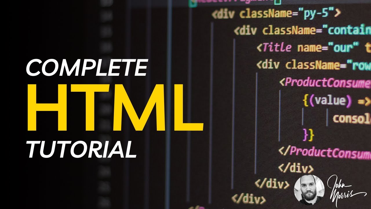 Complete HTML Tutorial for Beginners | Launch Your Web Development Career