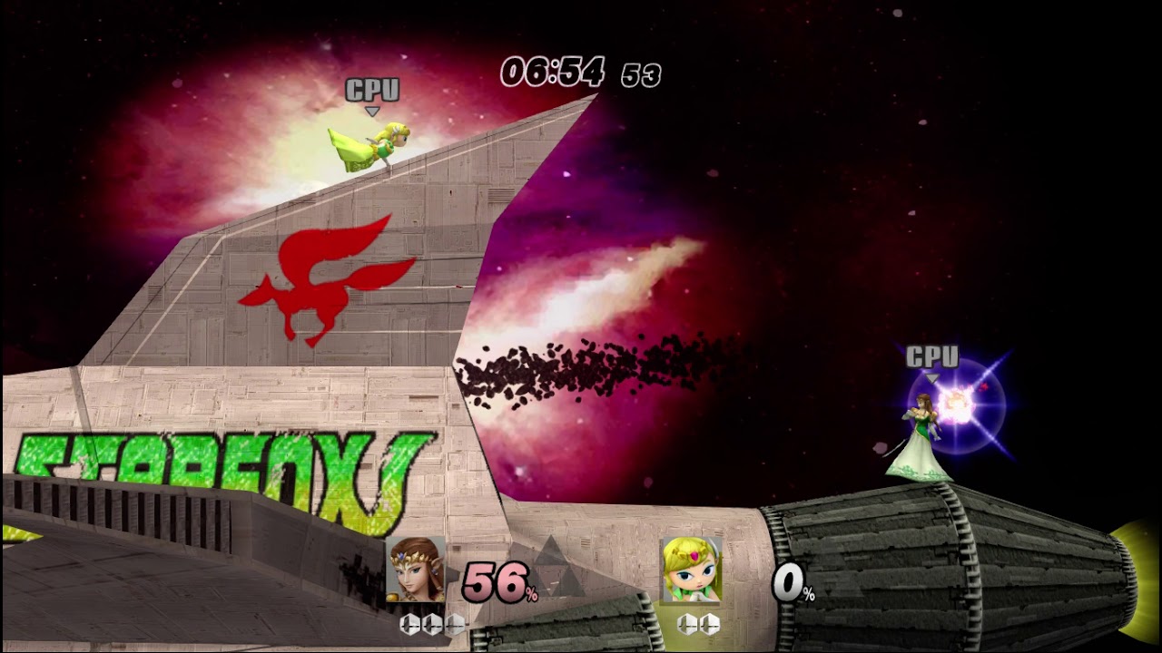 [Request] CPU Battles - Zelda vs Toon Zelda - Sector Z (PM EX Remix)