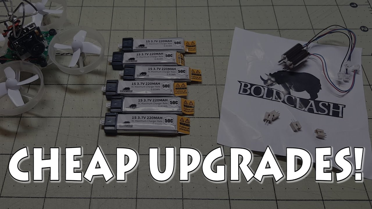 Tiny Whoop Upgrades for Cheap!