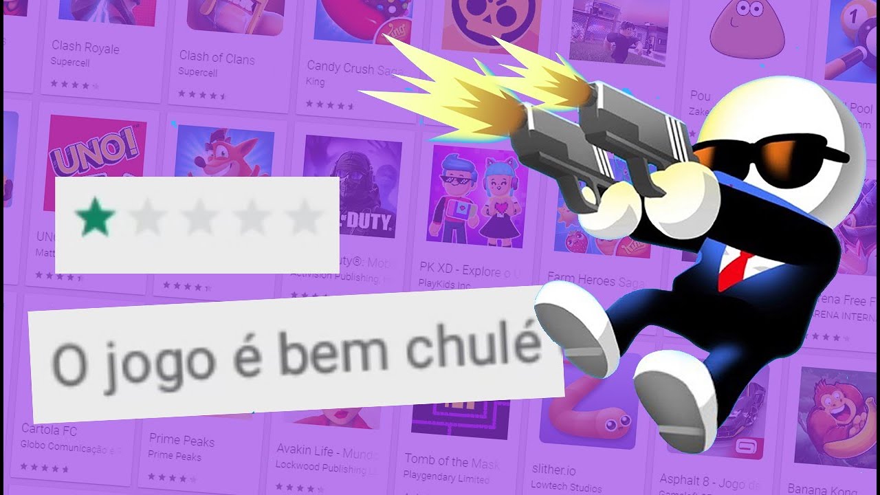 joguei as PROPAGANDAS da PLAYSTORE 😍