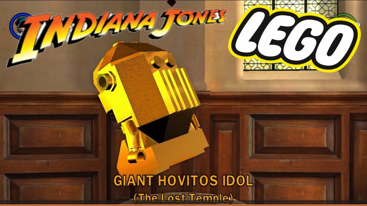 Lego Indiana Jones all Gold Bricks in The Lost Temple.