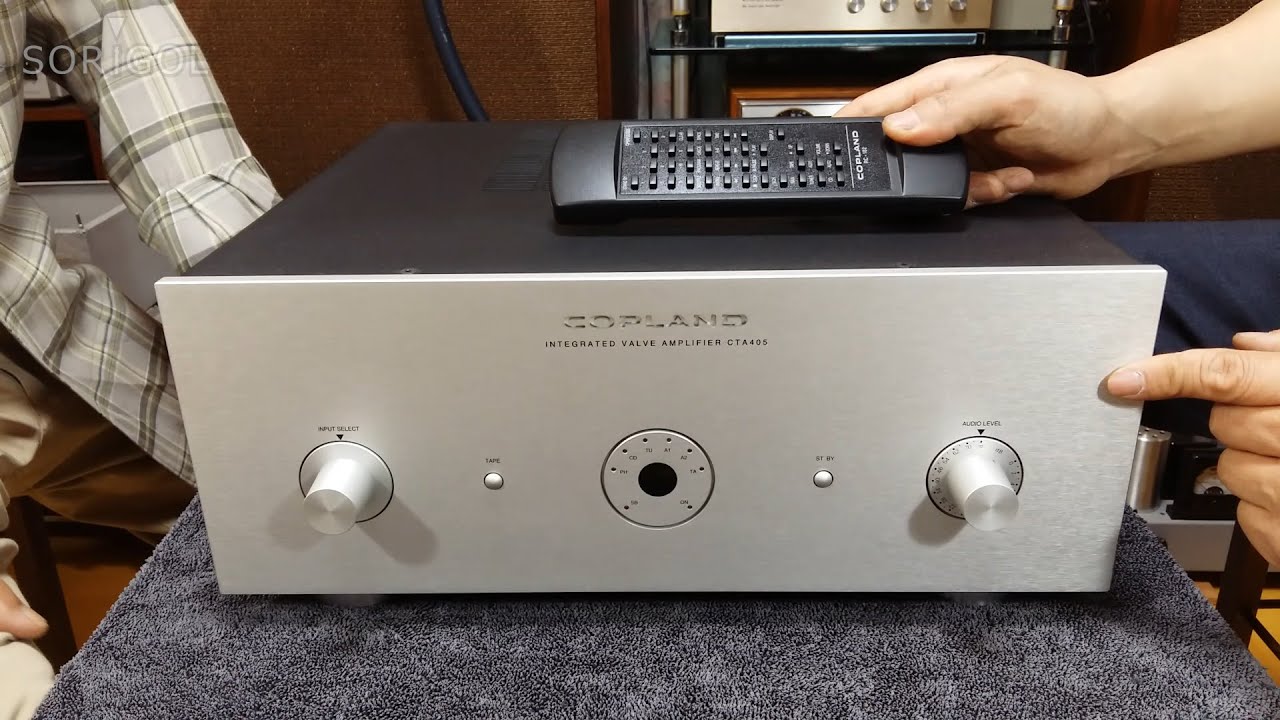 코플랜드 인티앰프 (ULPP아웃트랜스) COPLAND CTA405 vacuum tube amplifier
