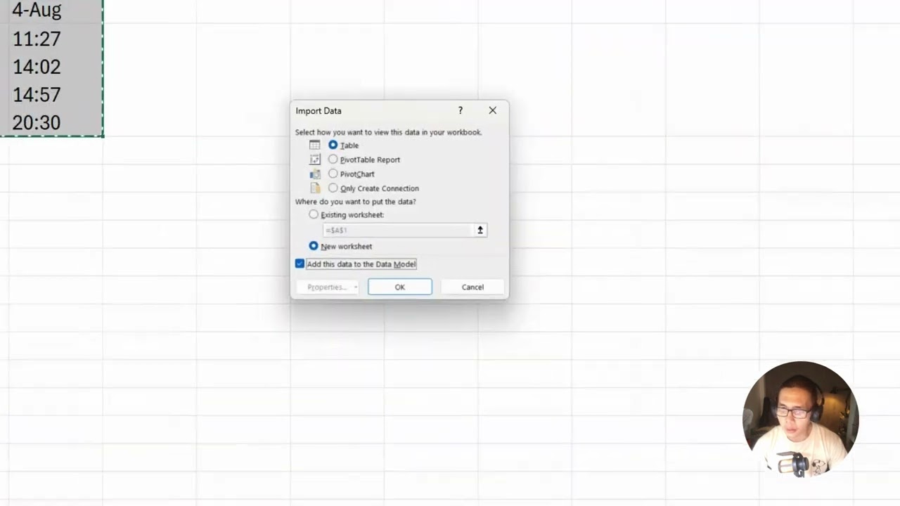 Transforming a biometrics log and calculating the time difference  (Filipino)