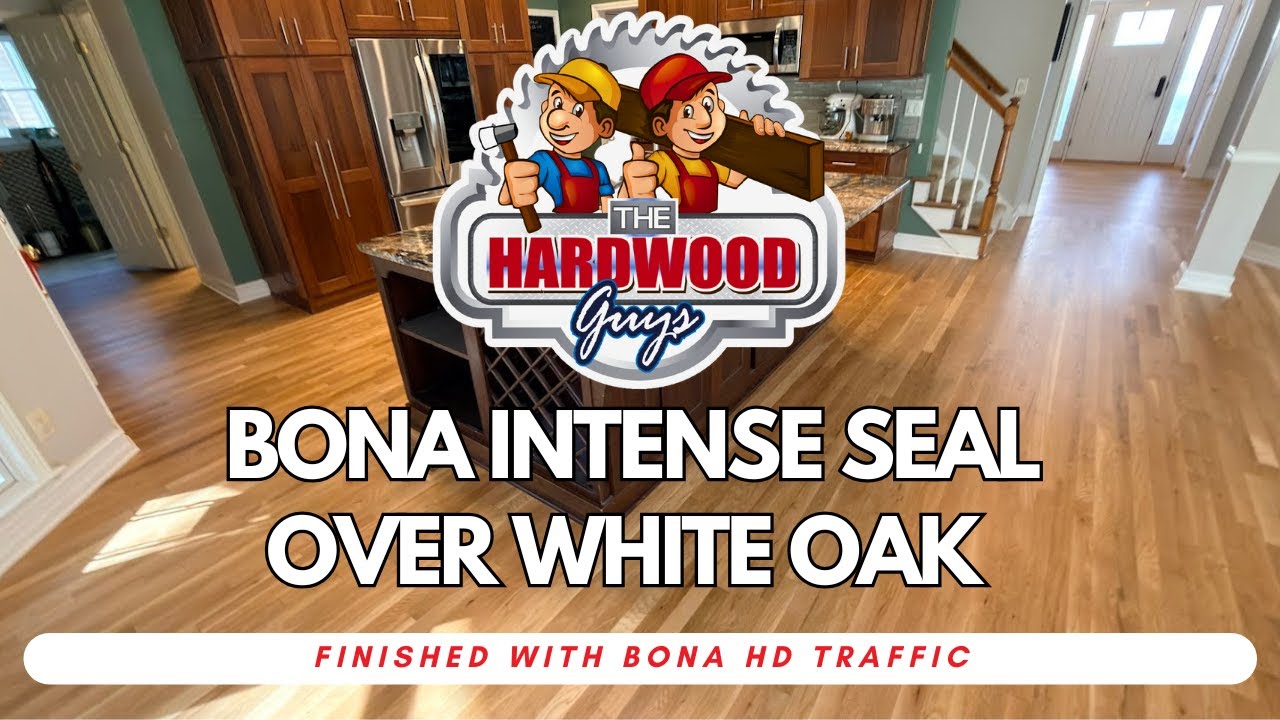Bona Intense Seal на полах из белого дуба | Как это выглядит? Автор: The Hardwood Guys