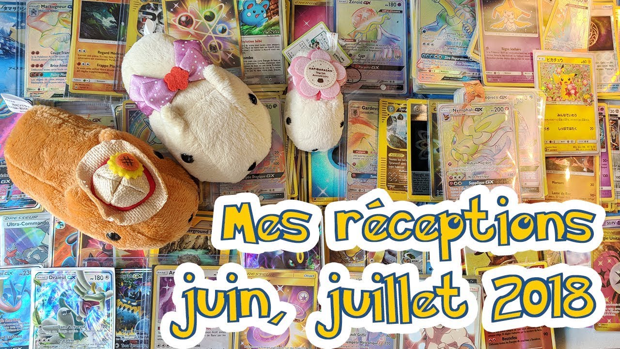 Mes réceptions #21 - Juin & Juillet 2018