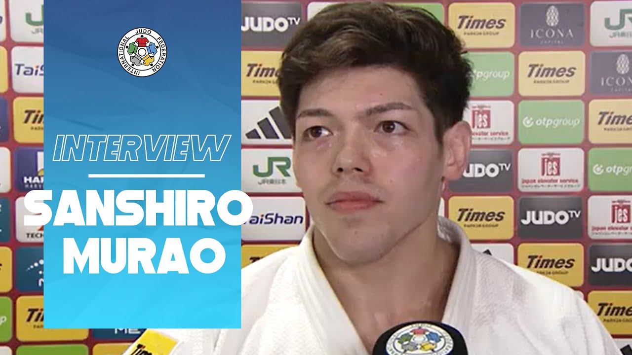 Sanshiro MURAO (JPN) - Winner in the -90 kg