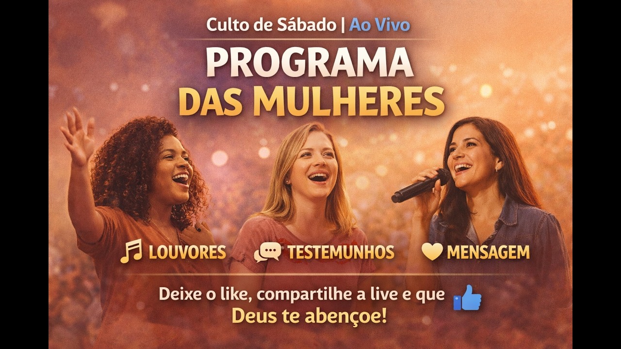 MULHER NA MISSÃO - Evandro Rocha | Sábado 07/03/2026