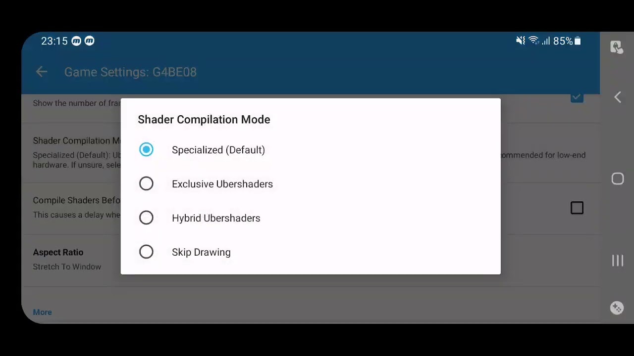 Configuração 100% liso Resident evil 4 emulador dolphin todos os Android