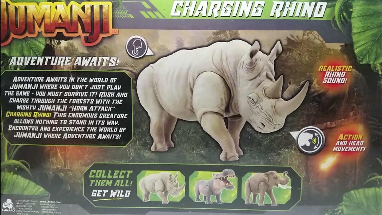 Lanard Jumanji: Charging Rhino