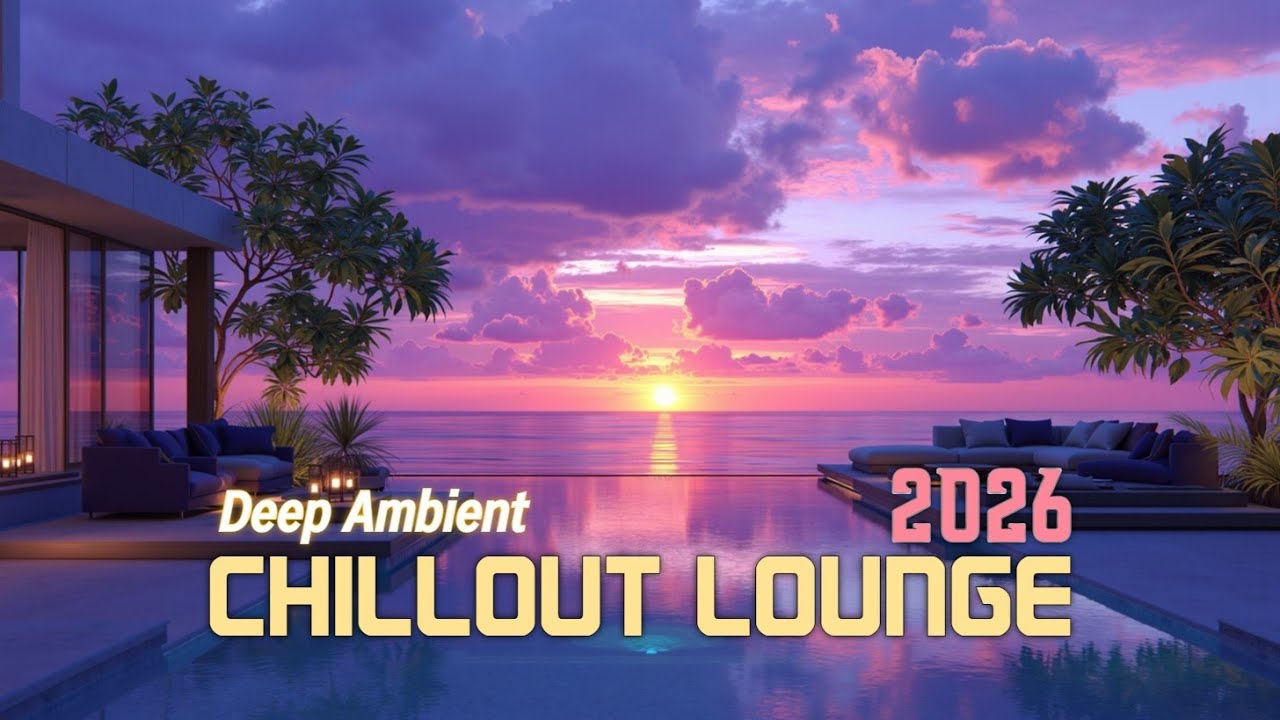 Luxury Chillout Lounge Music 2026 | Виды на закат над океаном ~ Глубокая эмбиентная релаксация