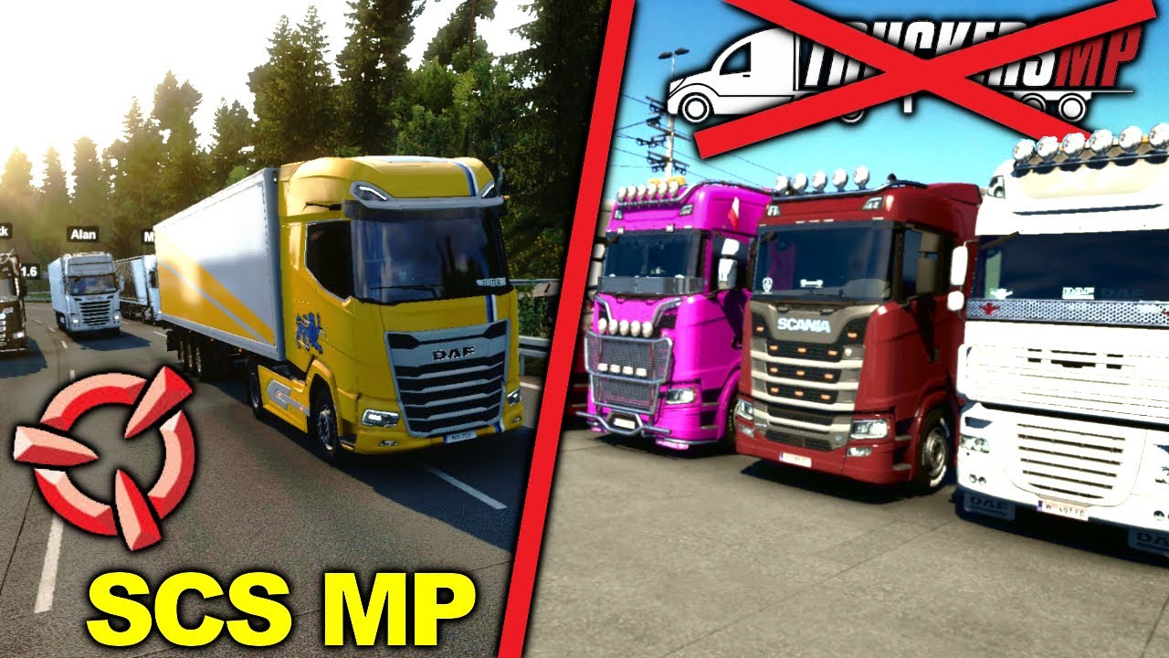 TRUCKERSMP vs MP od SCS | Co jest lepsze? | CZY TMP UPADNIE?