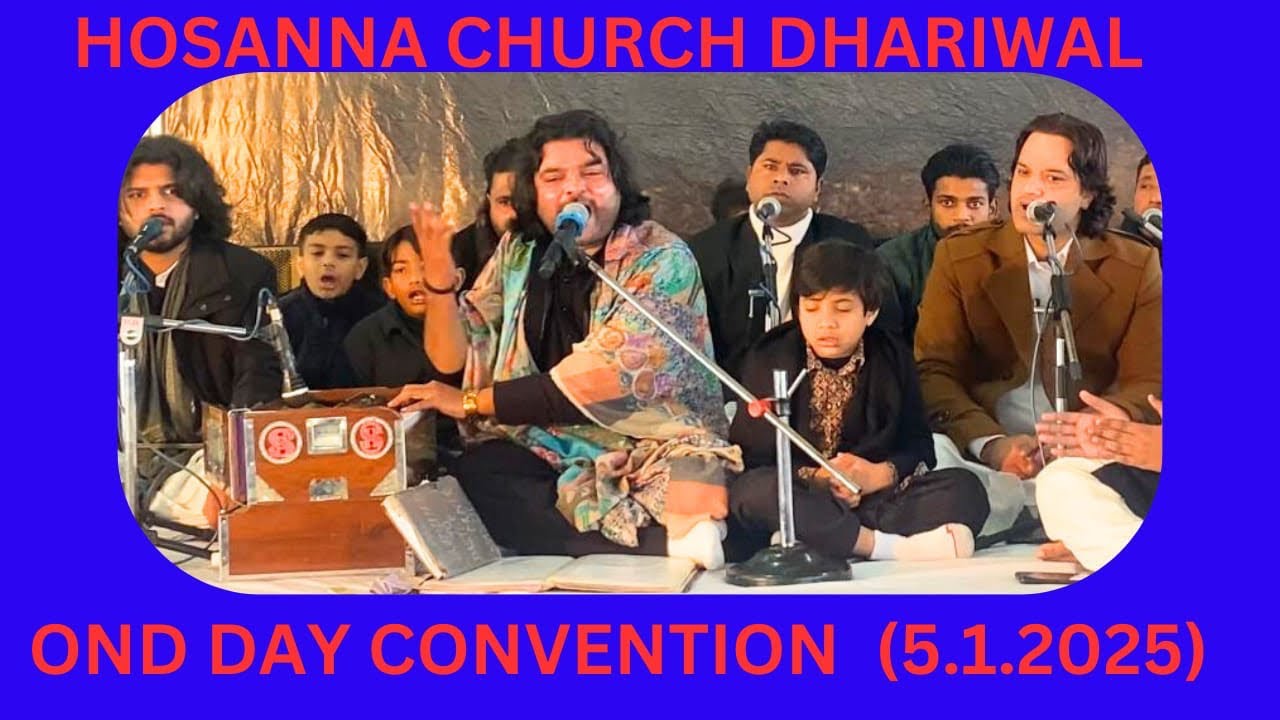 ONE DAY CONVENTION || HOSANNA CHURCH #STEPHAN MUNIR#LIVE FROM DHARIWAL#