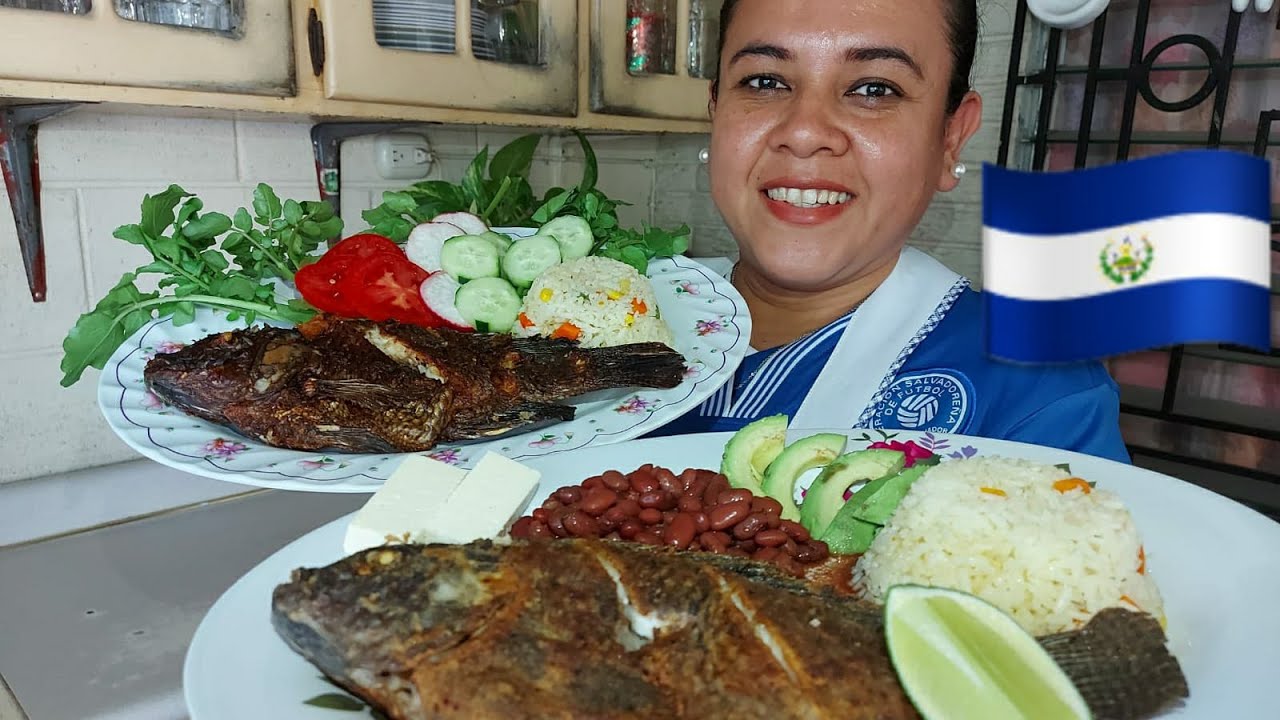 PESCADO FRITO SALVADOREÑO