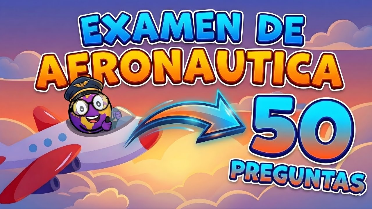✅ EXAMEN de AERONÁUTICA | ¿Sabes sobre aviones? | Solo el 8% ACIERTA | Test IMPOSIBLE
