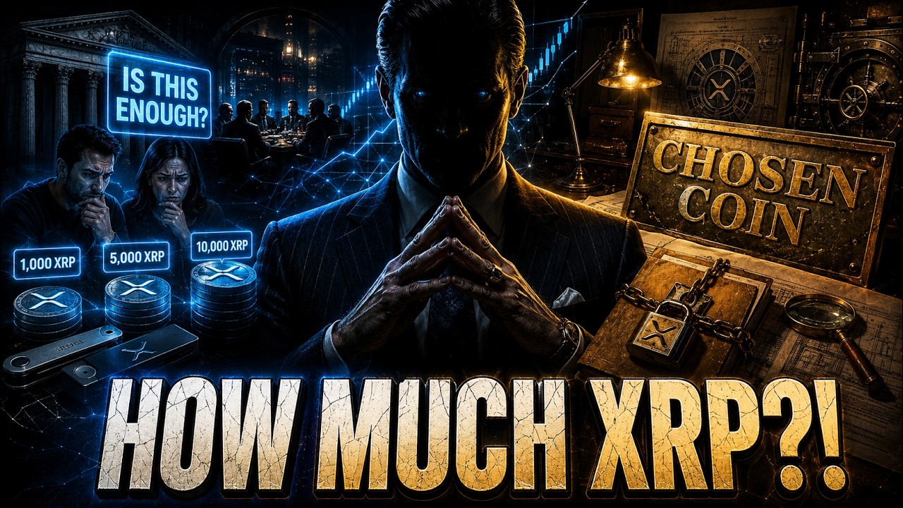 HOW MUCH XRP IS ENOUGH? - THEY KNEW LONG AGO XRP WAS THE CHOSEN COIN! - XRP NEWS!