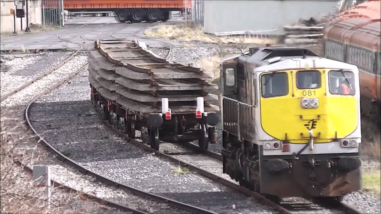 Irish Freight and PWD trains (Class 071 + Class 201) part 5