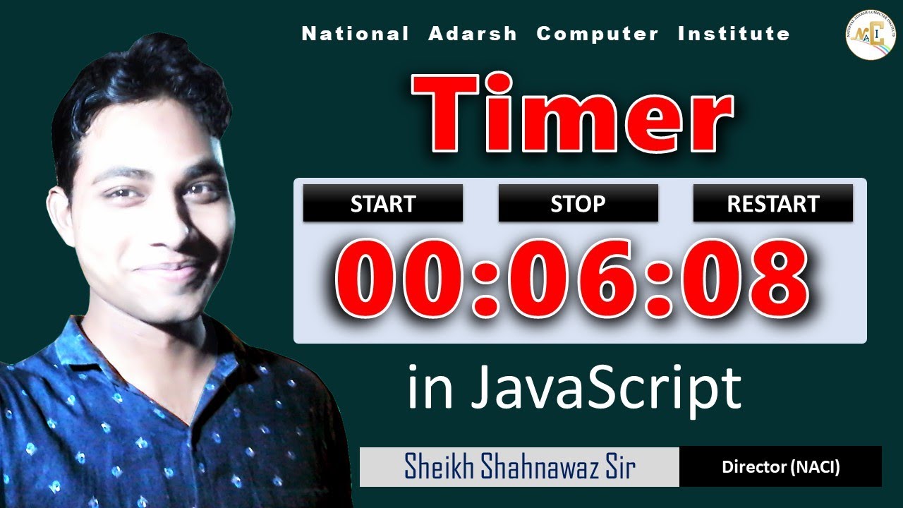 How to make timer in #JavaScript