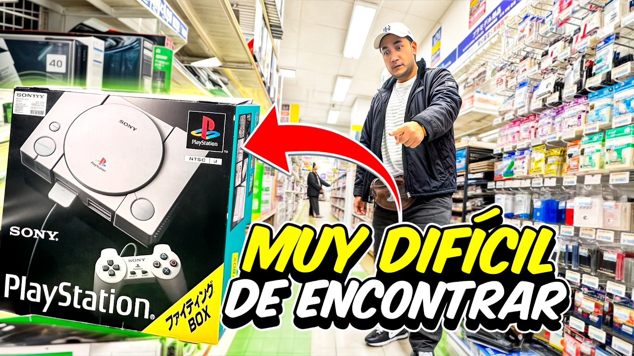 Busqu&eacute; por TODO Jap&oacute;n la PlayStation 1 en caja m&aacute;s barata en pleno 2026