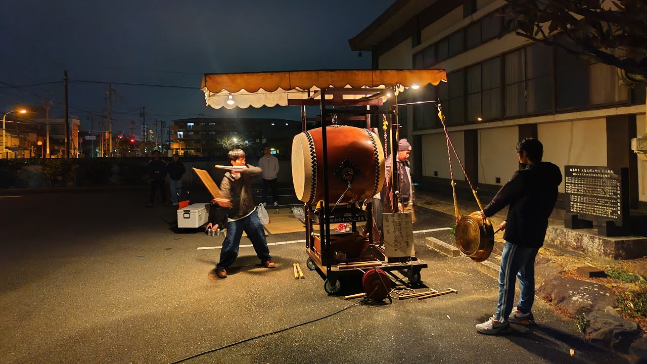 2026年 桑名市 菅原神社春季大祭（第六組萱町＋第八組堤原 五ッ拍子）