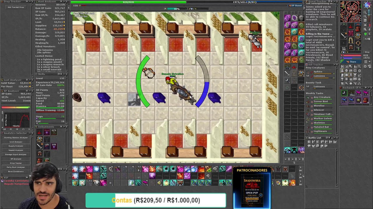 ROM:Golden Age // TIbia !donate !dracobra !xyz !moedaz !link !youtube !livepix
