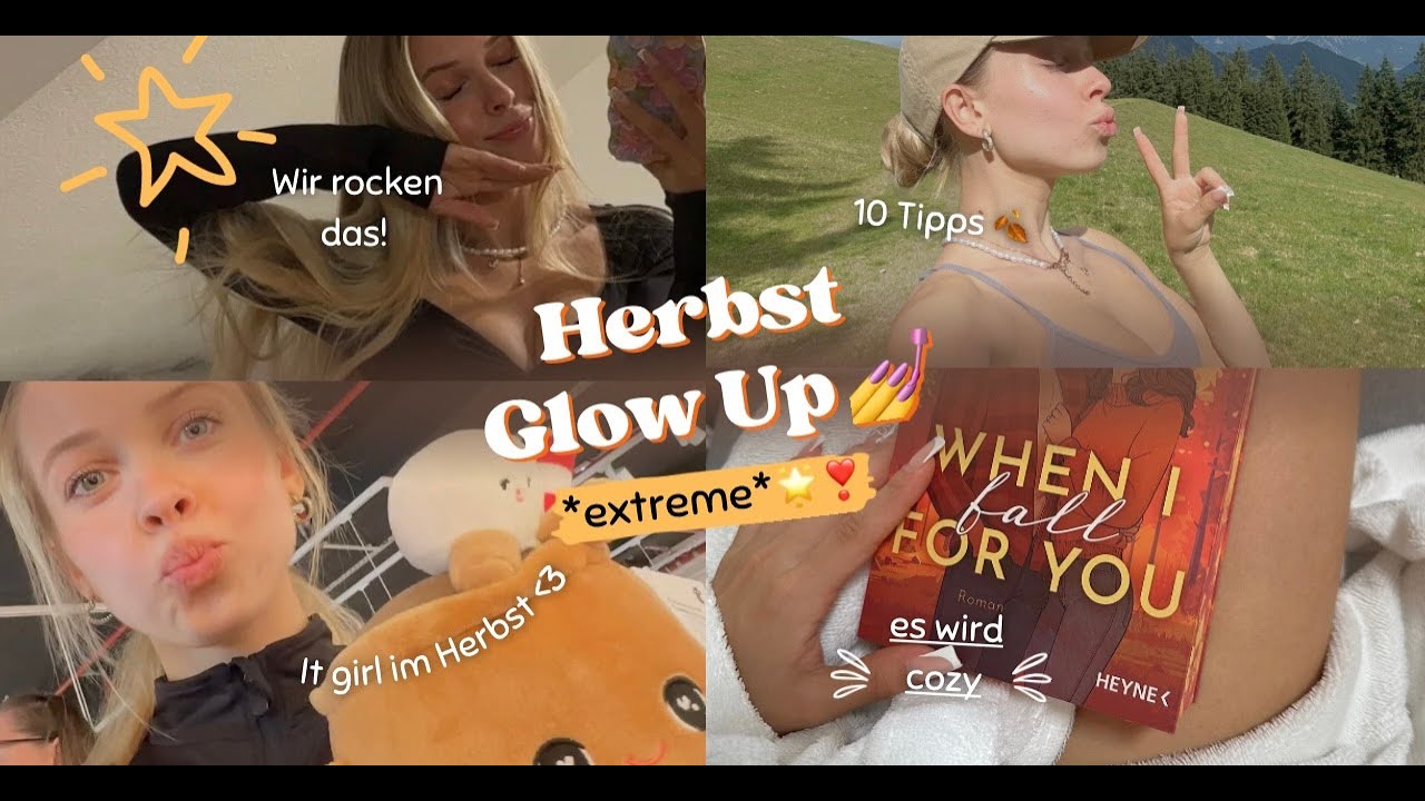 Last minute GLOW UP GUIDE for autumn 🍂 10 tips & hacks 🎀