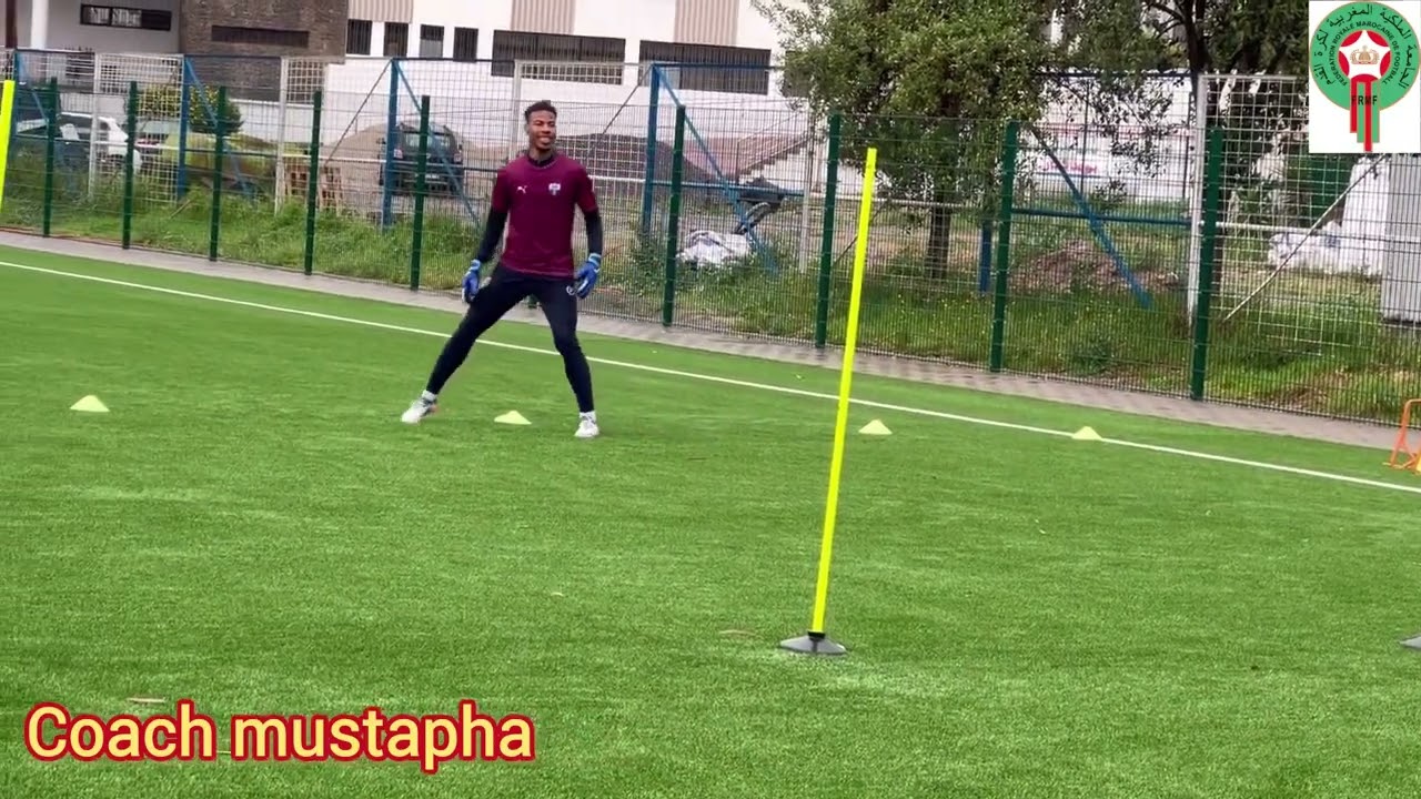 entraînement gardien de but  coordination travail specifique