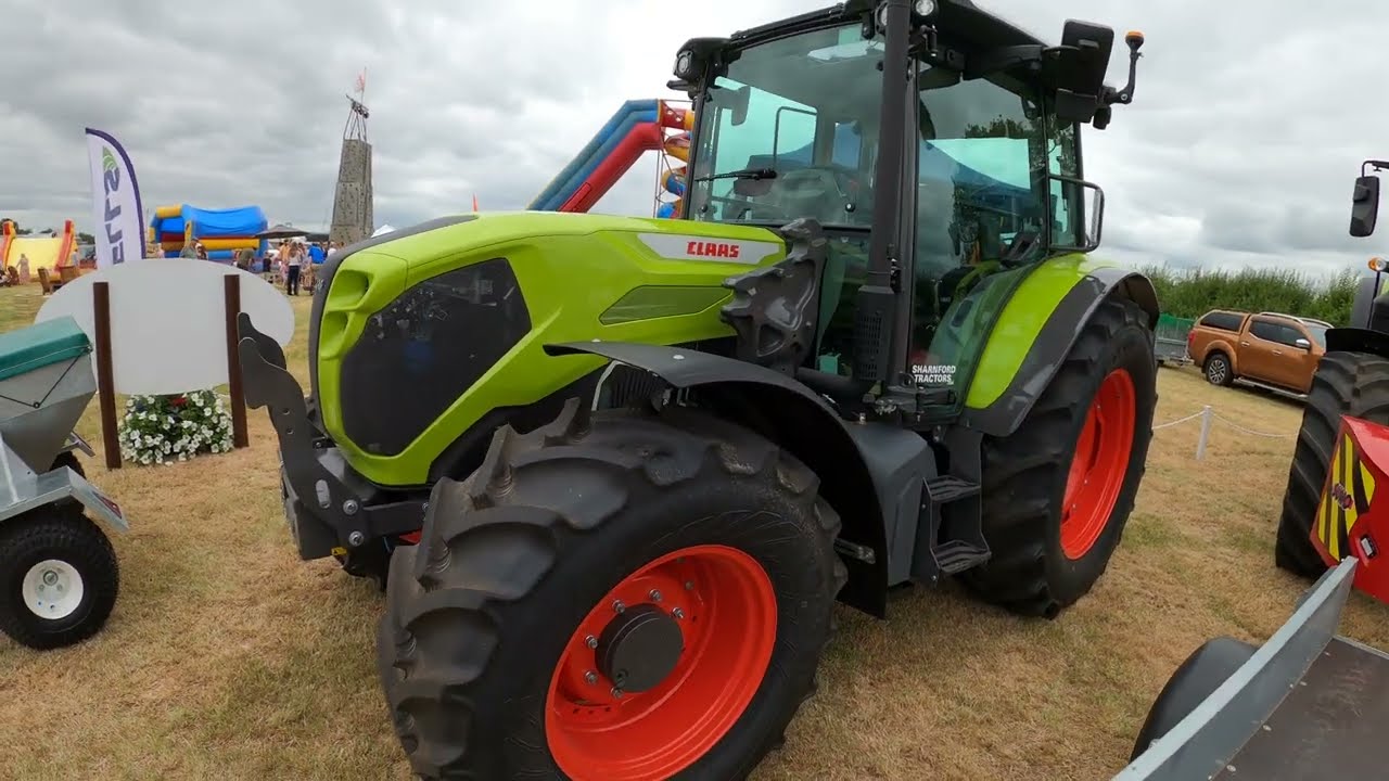 New 2025 Claas Axos 3.120 3.6 Litre 4-Cyl Diesel Tractor (120 HP) Sharnford at Blaston Show 2025