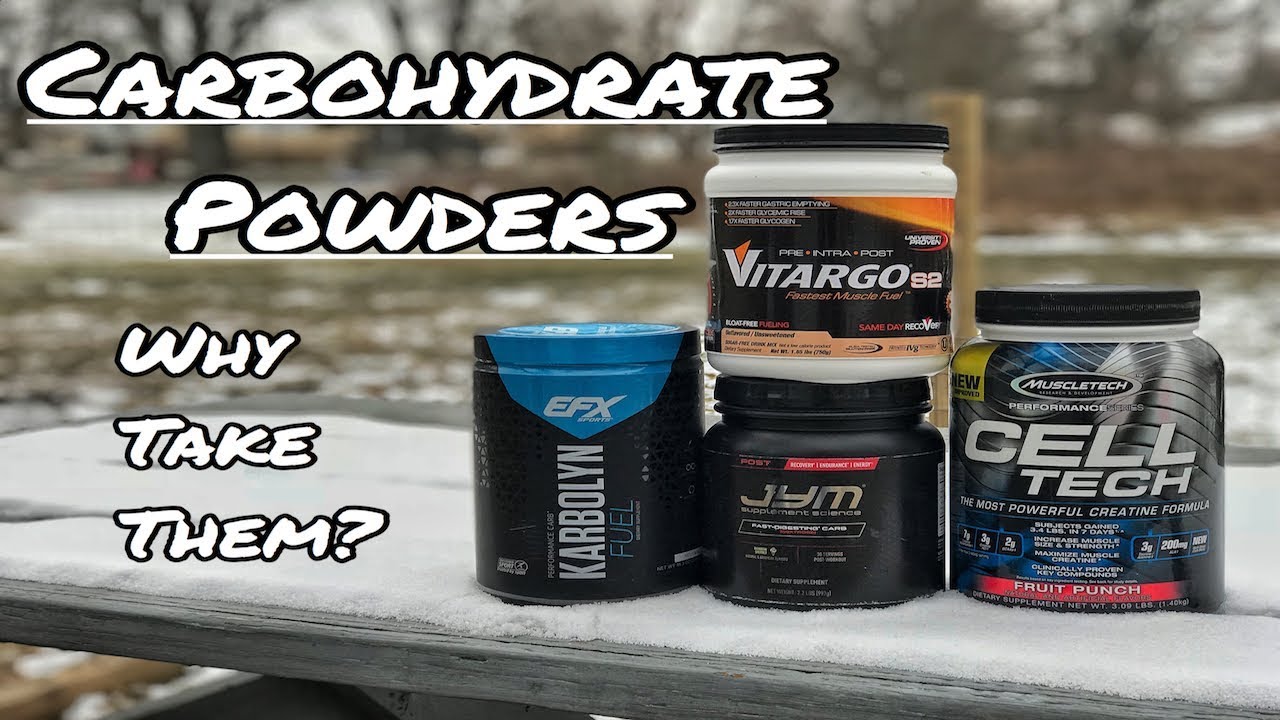 Carbohydrate Supplements | Why take them?