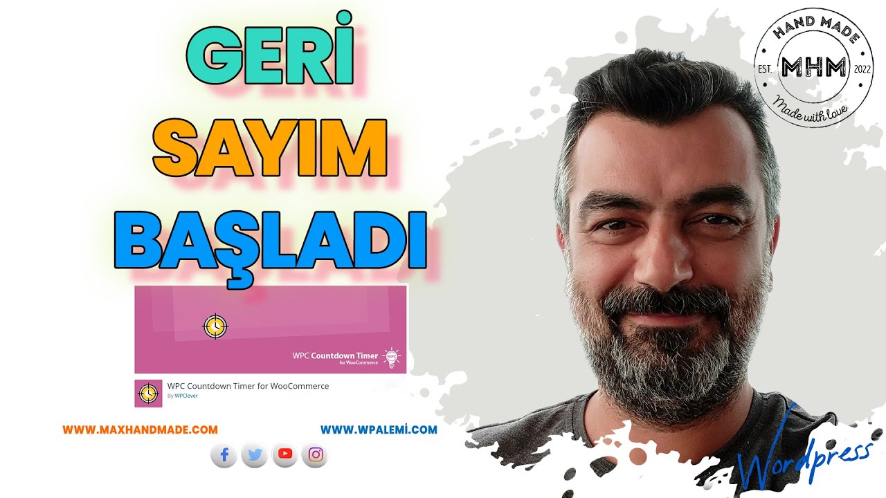 WooCommerce Geri Sayım Sayacı WPC Nasıl Yapılır? WPC Countdown Timer for WooCommerce