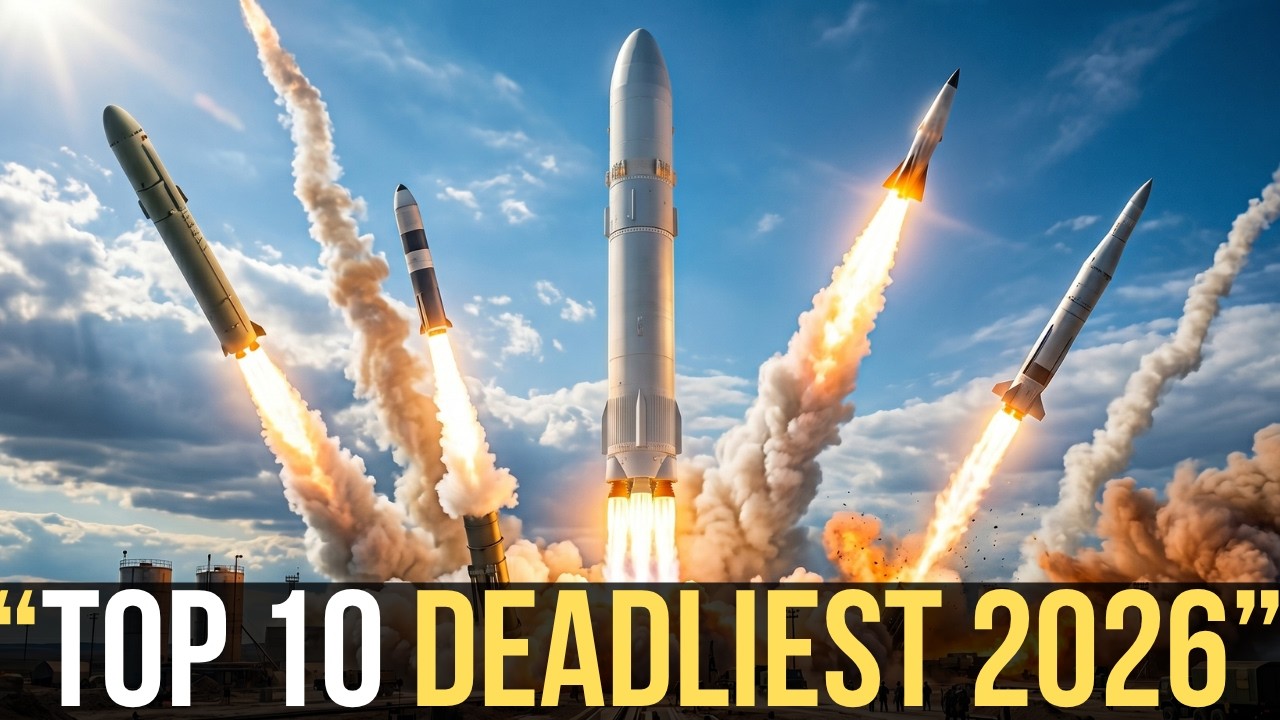 TOP 10 Most Powerful Missiles in the WORLD Today (2026)