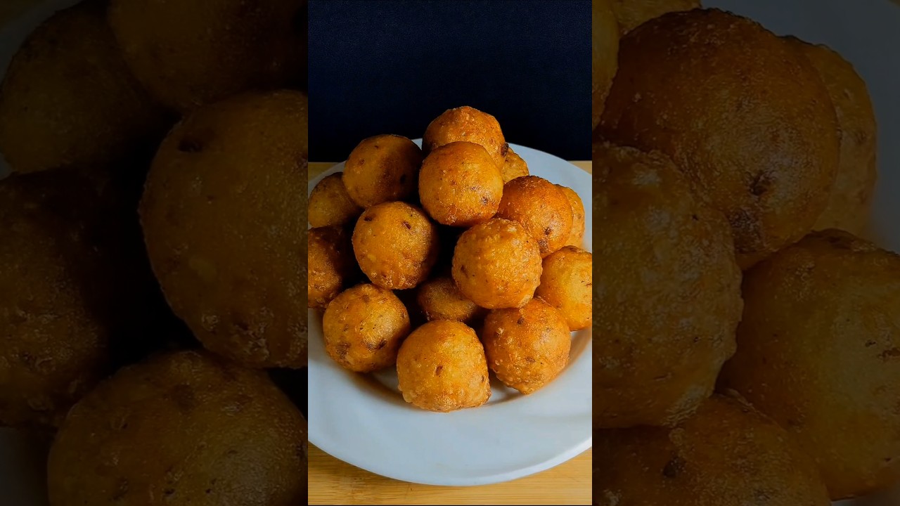 crunchy potato balls | #potatorecipes #potato #snacks #potatosnacks #shorts