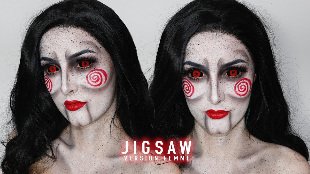 JIGSAW HALLOWEEN MAKEUP - By Indy