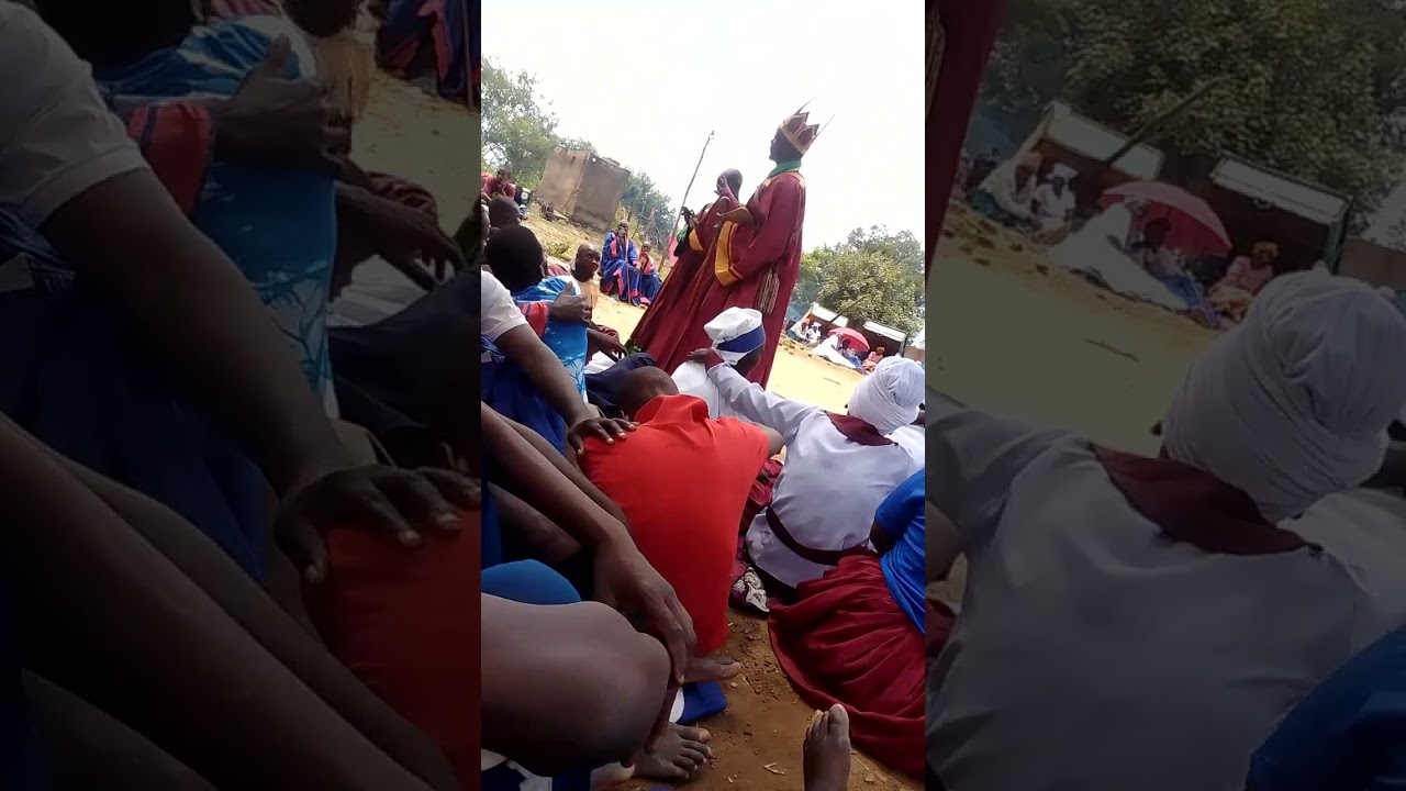 Mr Changa preaching at bishop E.zhira's burial