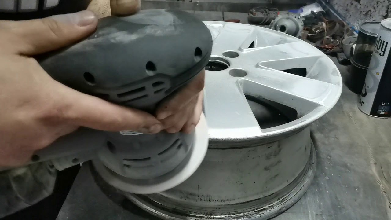HOW TO PAINT WHEELS (kako ofarbat felge)