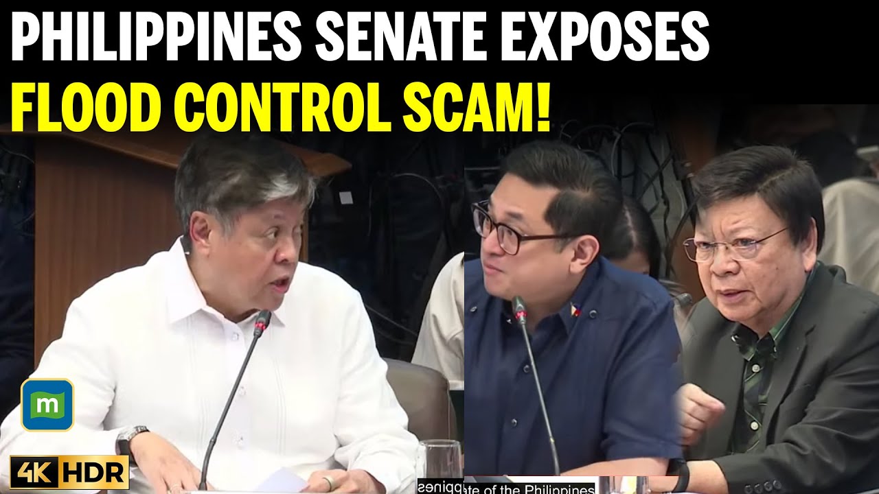 Senate Exposes Flood Control Scam | Philippines Blue Ribbon Committee Hearing