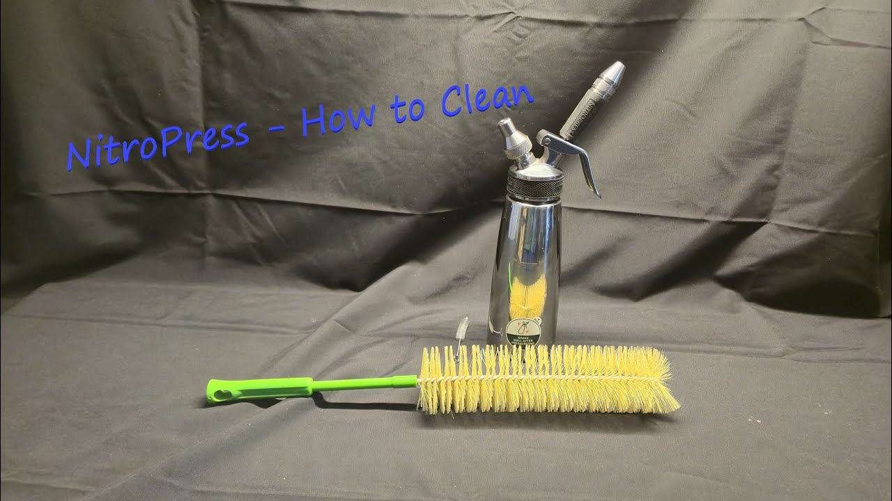 NitroPress How To clean canister