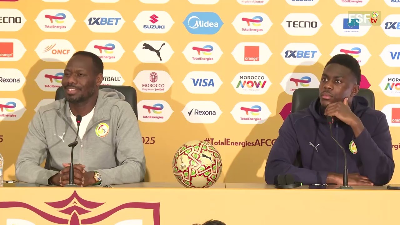 CAN MAROC 2025: conférence de presse d'avant match Sénégal vs Maroc