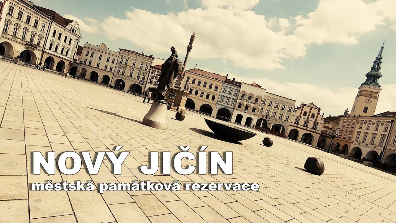 Nový Jičín - Městská památková rezervace  - Urban conservation area - 城市保護區 - Flying Camera